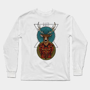 Stag in Shirt Long Sleeve T-Shirt